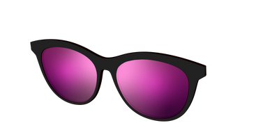 The Polarized Pink Reflective Sun Top - Angle Top Thumbnail - Pair Eyewear