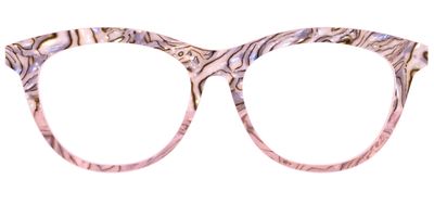 The Pink Conch Shell Pearl Crystal Split - Front Top Thumbnail - Pair Eyewear
