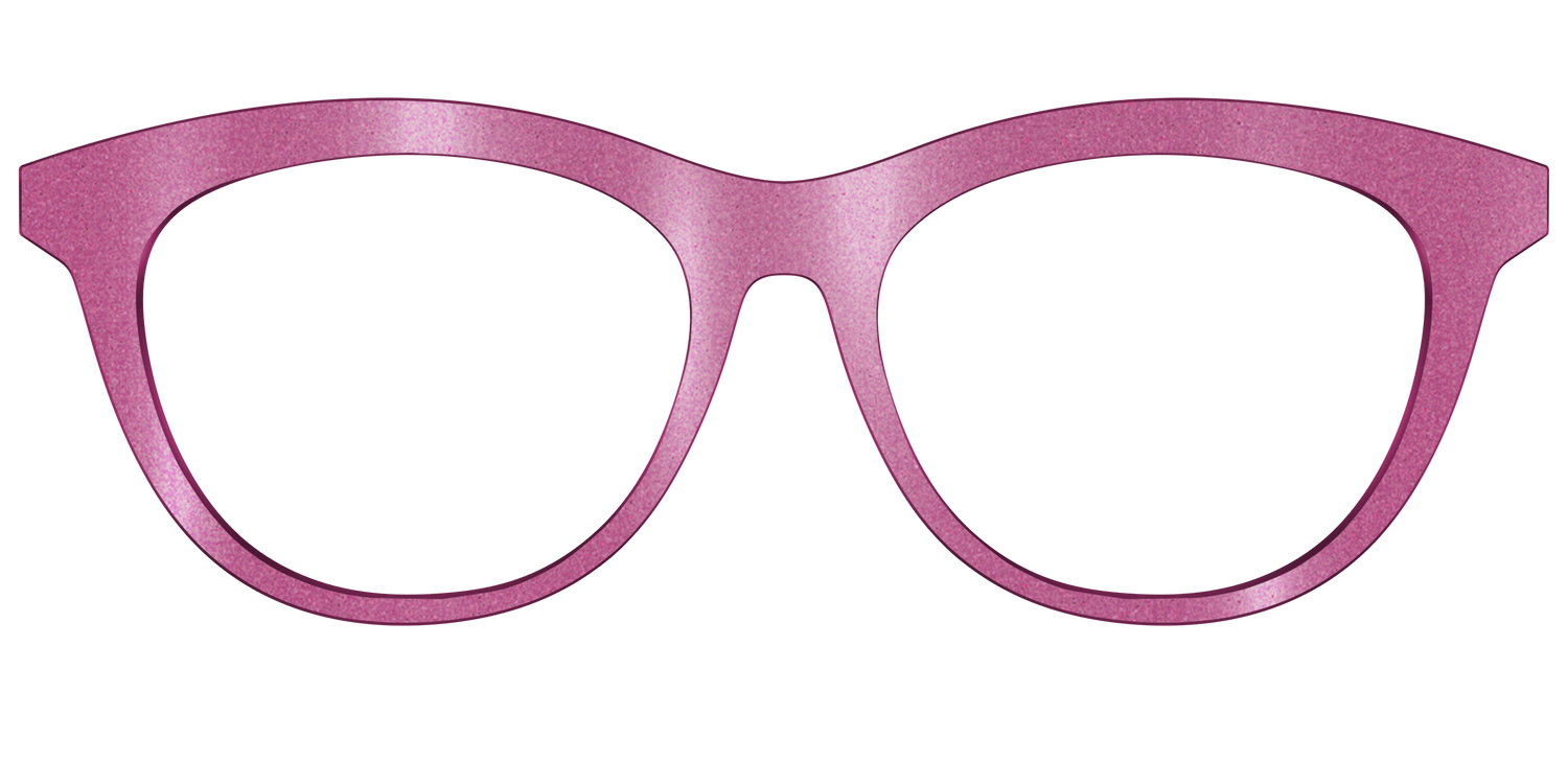 The Pink Shimmer - Front Top Image - Pair Eyewear