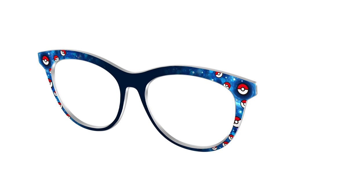 Poké Ball - Angle Top Image - Pair Eyewear