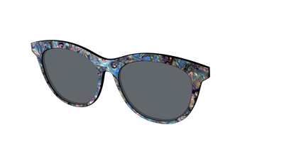The Polarized Midnight Abalone Sun Top - Angle Top Thumbnail - Pair Eyewear