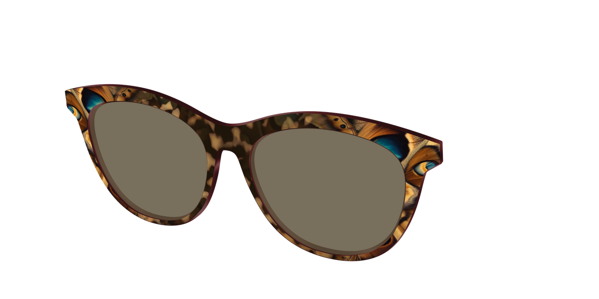 The Polarized Moth Wings Sun Top - Angle Top Image - Pair Eyewear