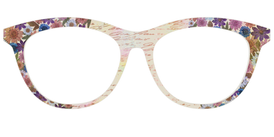 The Pressed Flowers with Foil Crystal - Front Top Thumbnail - Pair Eyewear