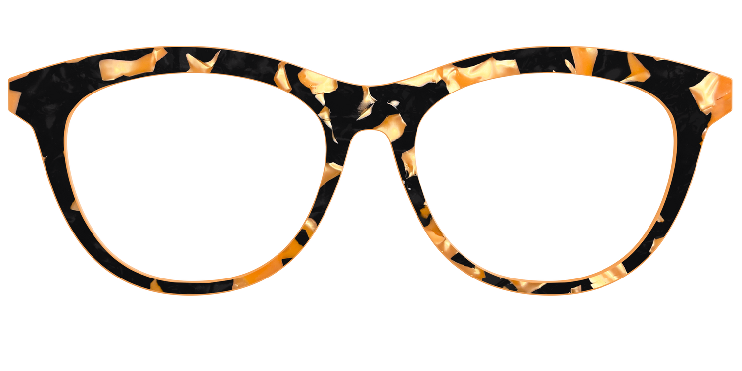 The Pumpkin Camo Pearl Tortoise - Front Top Image - Pair Eyewear