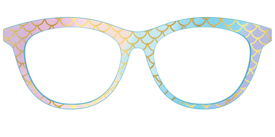 The Rainbow Mermaid - Front Top Thumbnail - Pair Eyewear