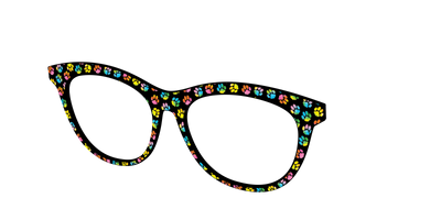 The Rainbow Paw Print - Angle Top Thumbnail - Pair Eyewear