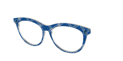 The Ravenclaw™ Plaid - Angle Top Thumbnail - Pair Eyewear