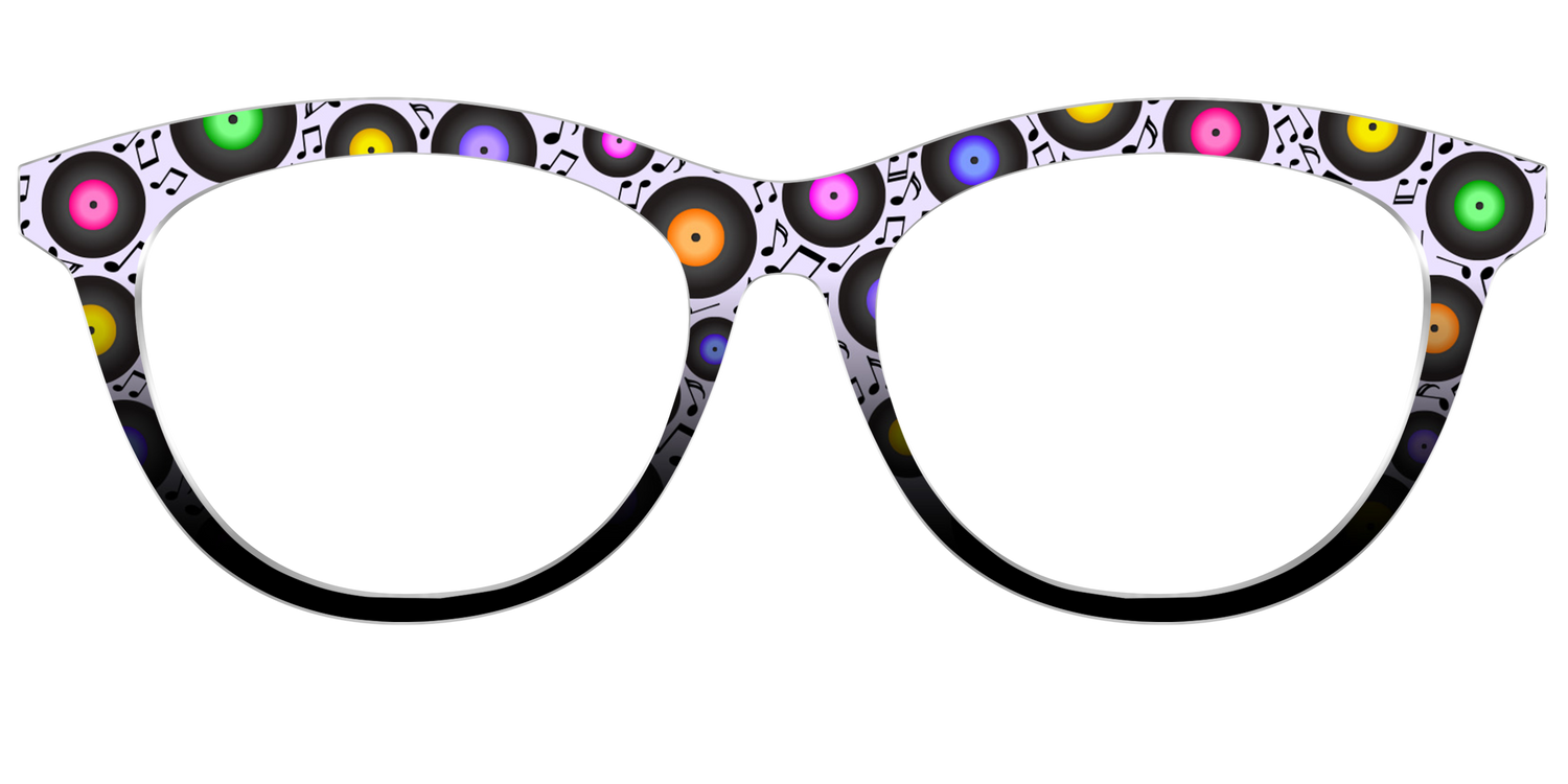 The Record Collection - Front Top Image - Pair Eyewear