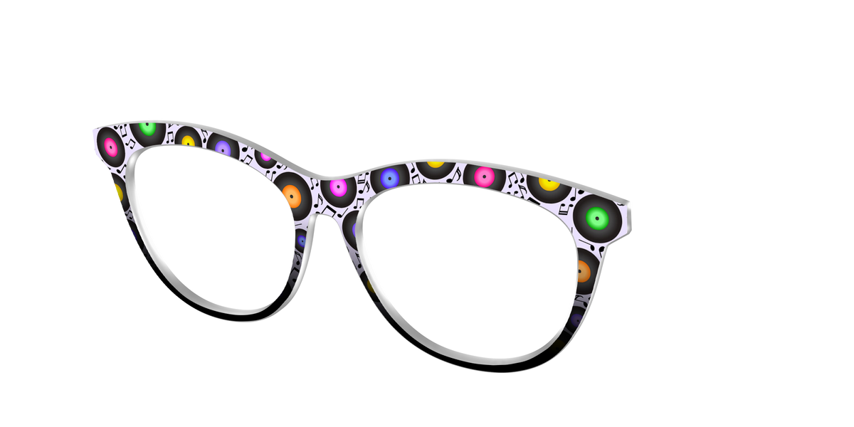 The Record Collection - Angle Top Image - Pair Eyewear