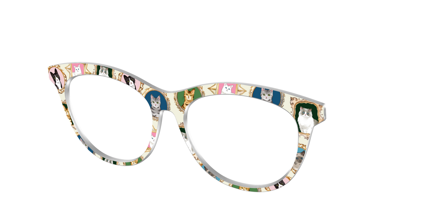The Rococo Kittens - Angle Top Image - Pair Eyewear