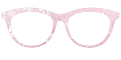 The Rose Quartz Pearl Marble - Front Top Thumbnail - Pair Eyewear