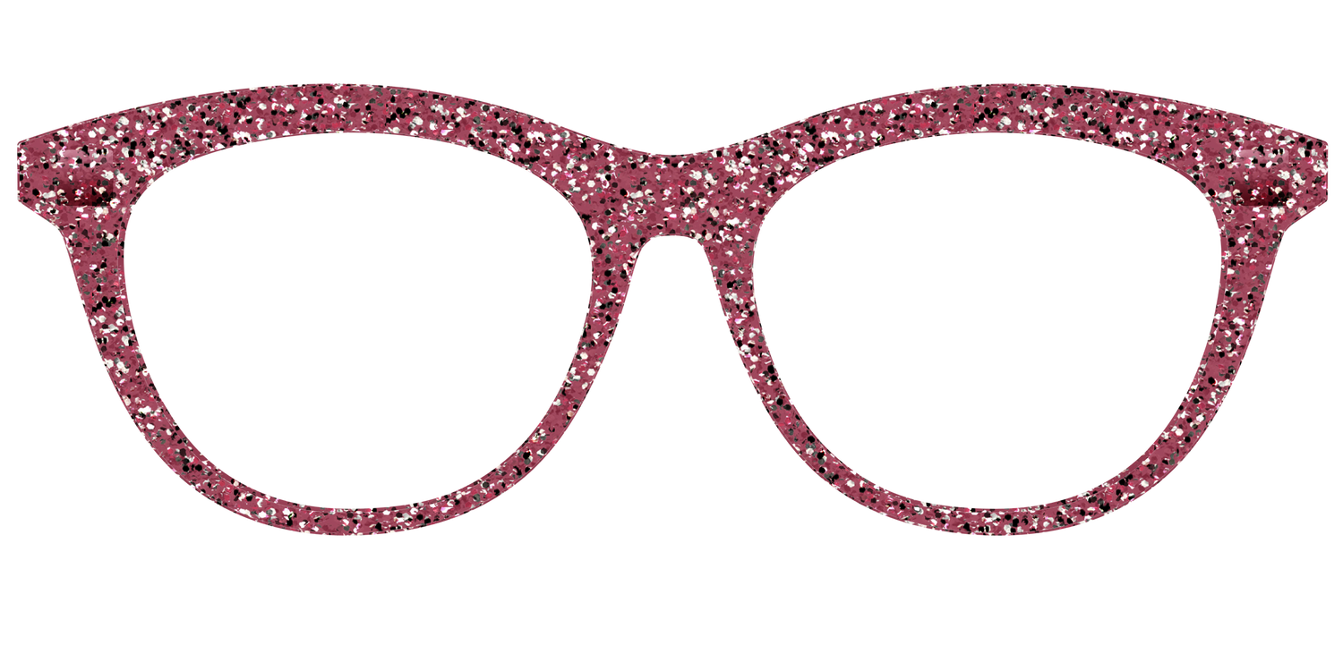 The Ruby Sparkle - Front Top Image - Pair Eyewear