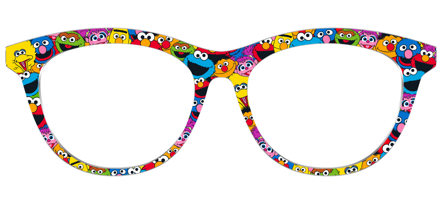 The Sesame Family - Front Top Image - Pair Eyewear