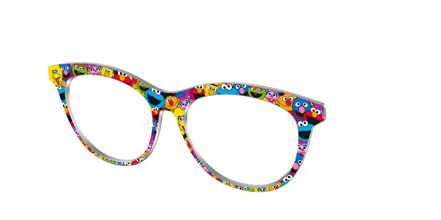 The Sesame Family - Angle Top Image - Pair Eyewear