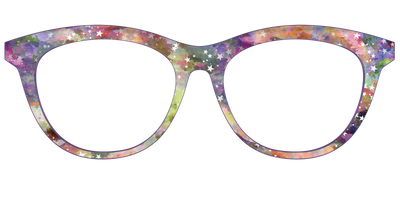 The Silver Foil Starry Sky - Front Top Thumbnail - Pair Eyewear