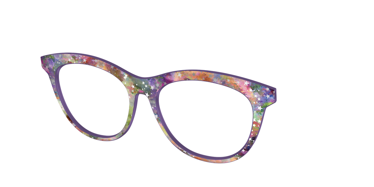 The Silver Foil Starry Sky - Angle Top Image - Pair Eyewear