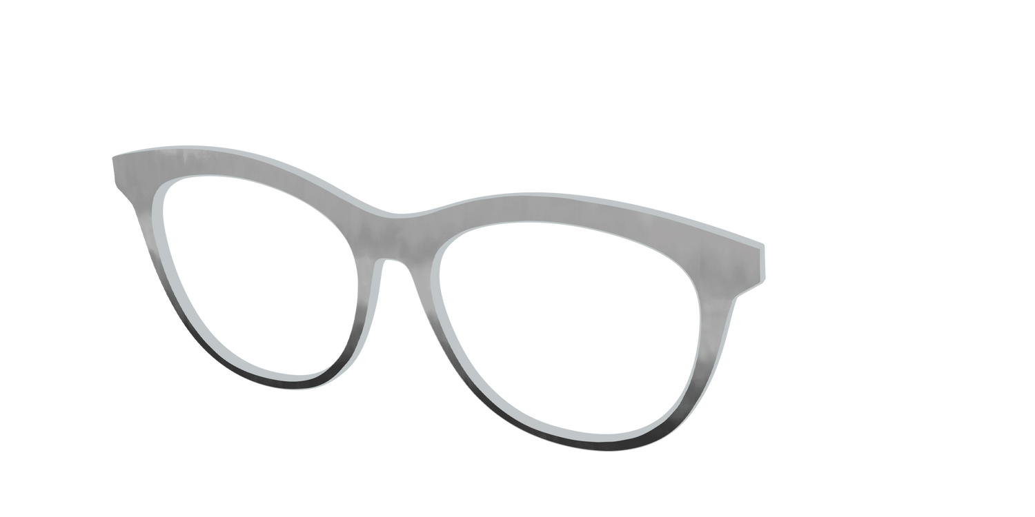 The Slate Dip Dye - Angle Top Image - Pair Eyewear