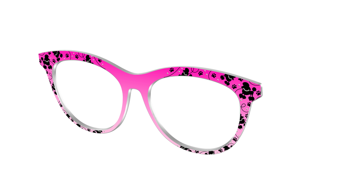 The Sock Hop Pups - Angle Top Image - Pair Eyewear