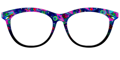 The Space Invasion Marble - Front Top Thumbnail - Pair Eyewear