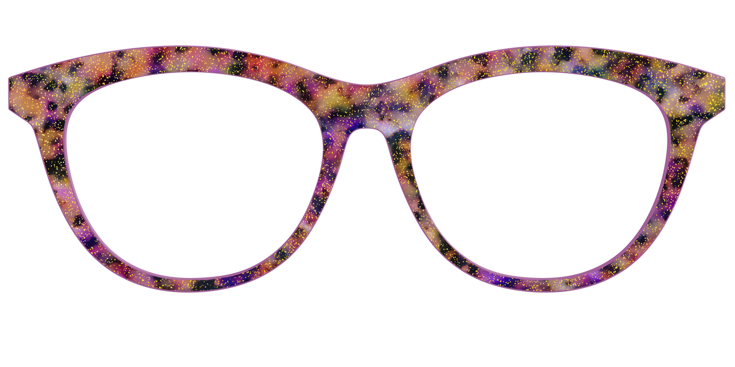 The Spooktacular Tortoise with Glitter - Front Top Image - Pair Eyewear
