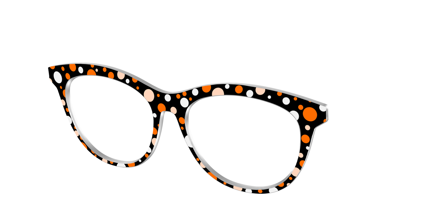 The Spooky Spots - Angle Top Image - Pair Eyewear