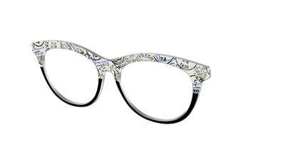 The Stamps Split - Angle Top Thumbnail - Pair Eyewear