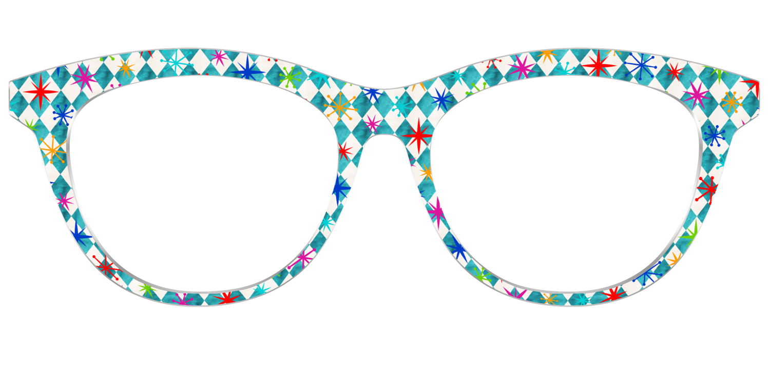 The Starburst Diamonds - Front Top Image - Pair Eyewear