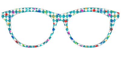 The Starburst Diamonds - Front Top Thumbnail - Pair Eyewear