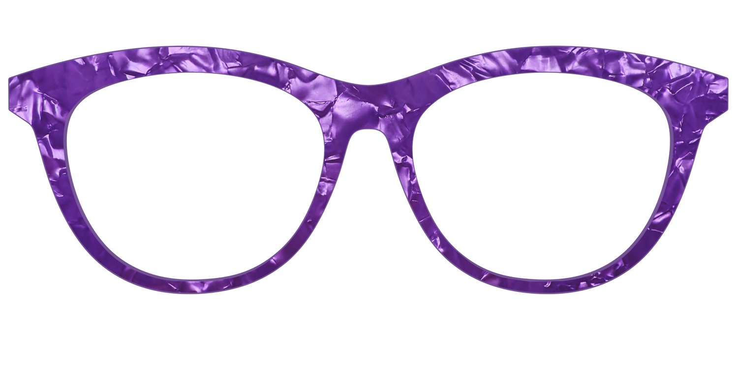 The Sugilite Pearl Marble - Front Top Image - Pair Eyewear