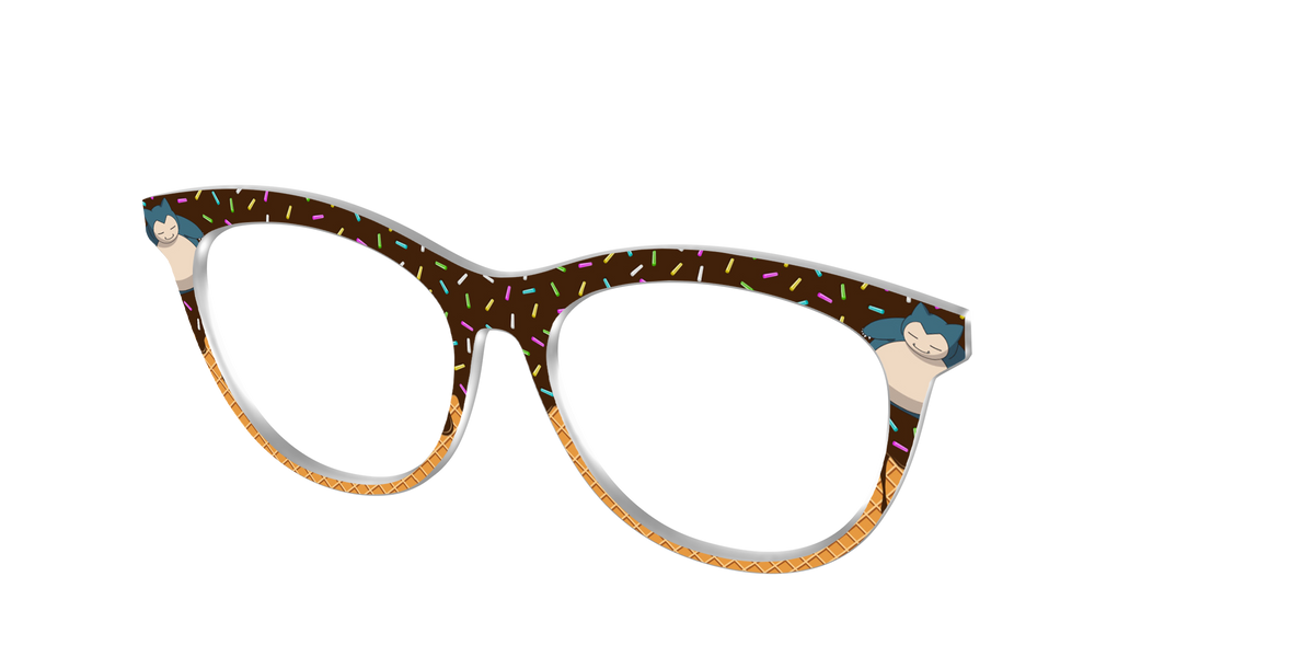 Sweet on Snorlax - Angle Top Image - Pair Eyewear