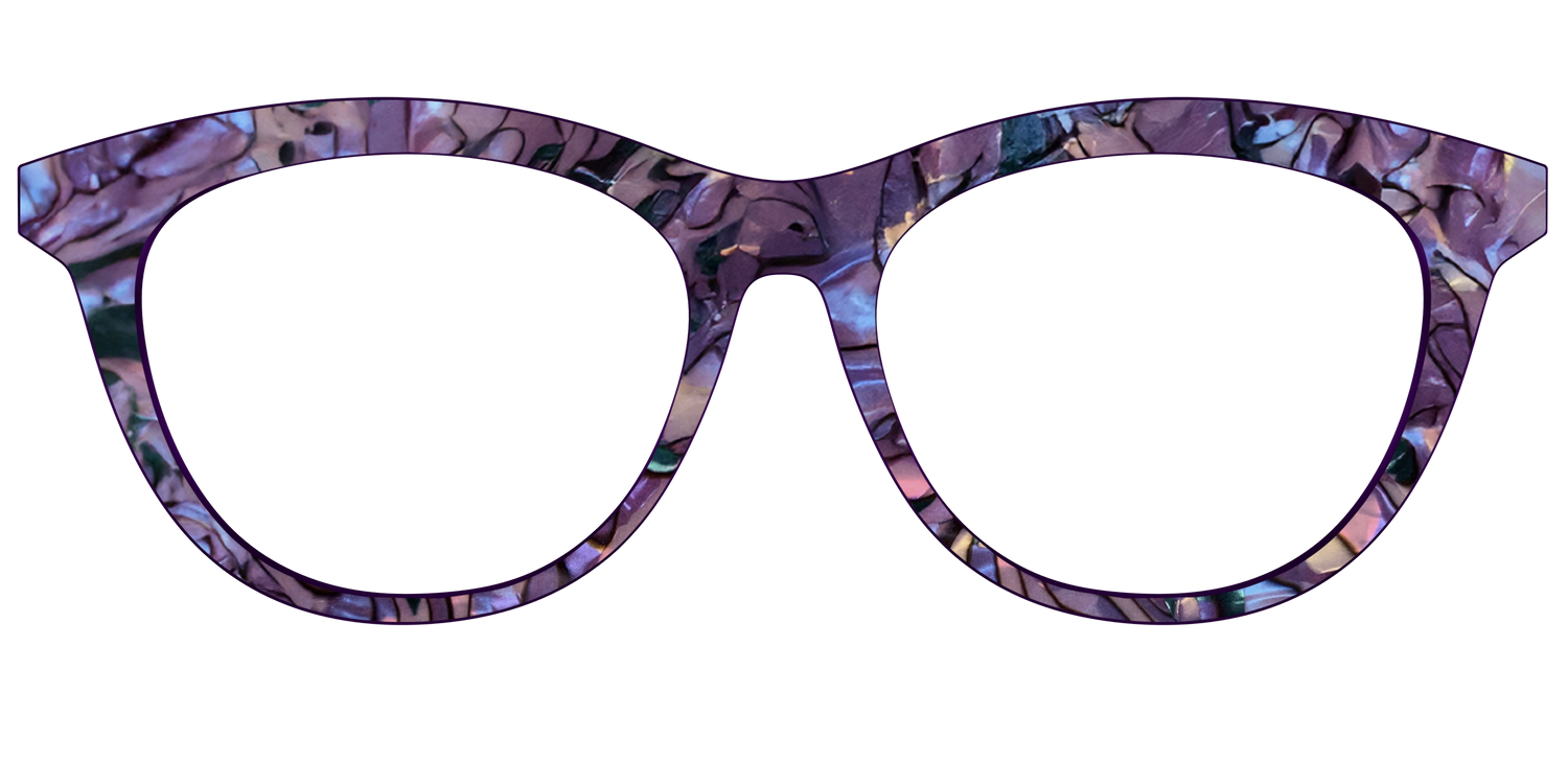 The Thistle Pearl Shell - Front Top Image - Pair Eyewear