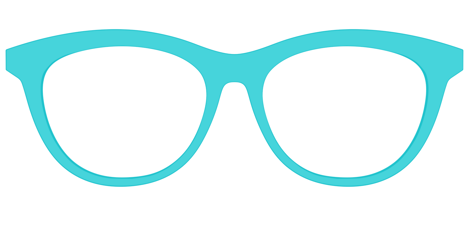 The Turquoise - Front Top Image - Pair Eyewear