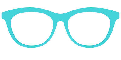 The Turquoise - Front Top Thumbnail - Pair Eyewear