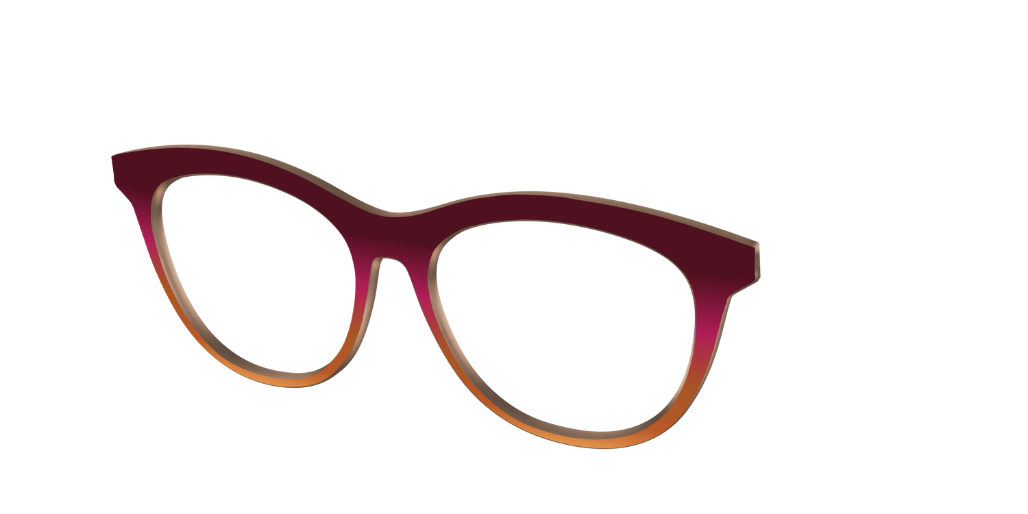 The Umber to Ochre Gradient - Angle Top Image - Pair Eyewear