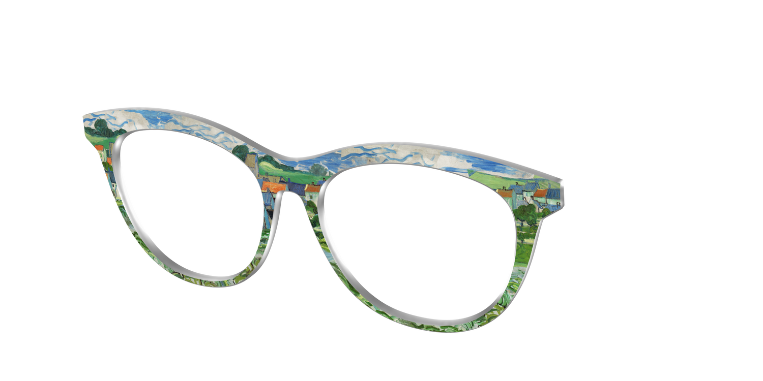 The View of Auvers-Sur-Oise - Angle Top Image - Pair Eyewear