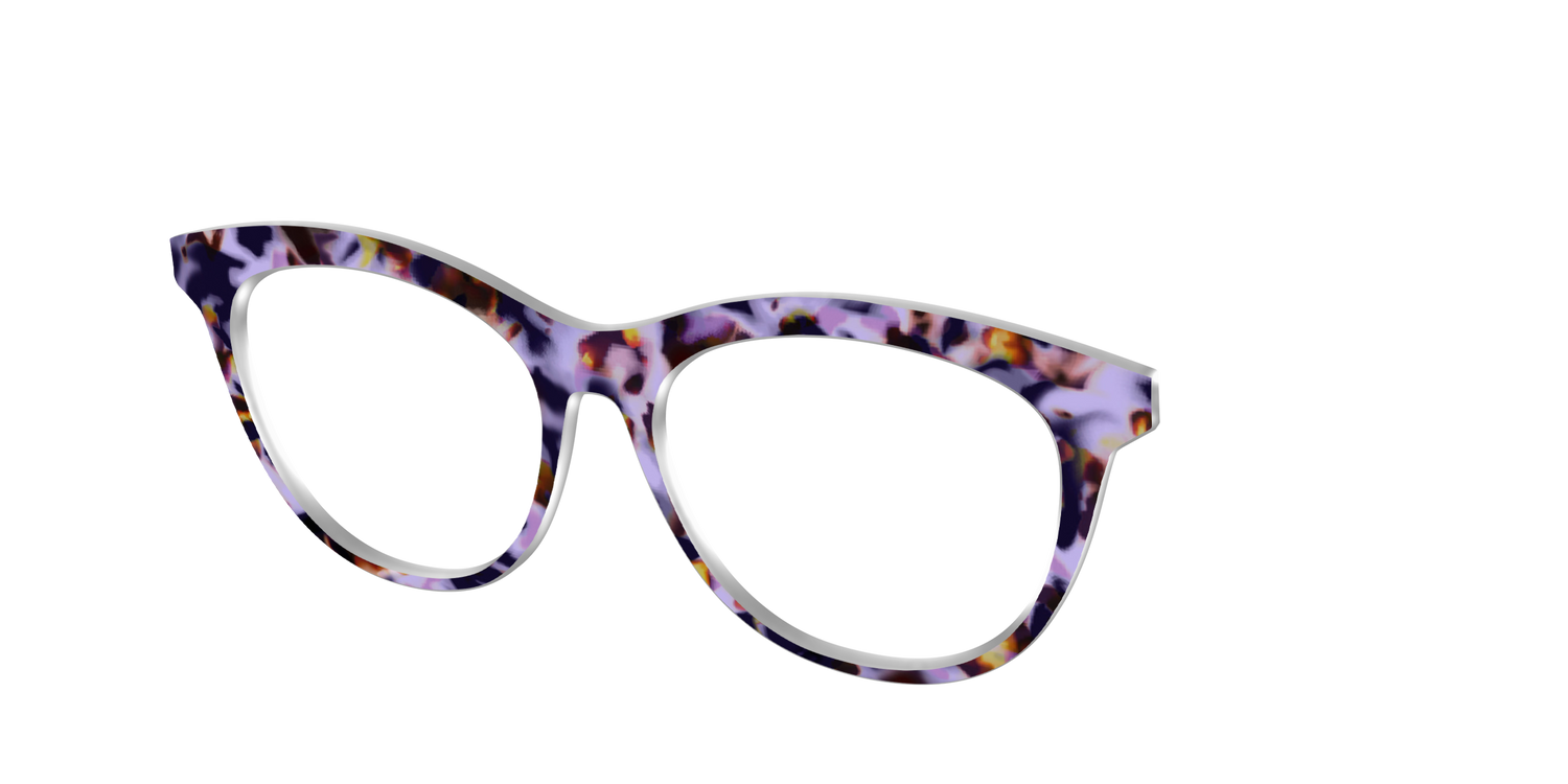 The Wildberry Tortoise - Angle Top Image - Pair Eyewear