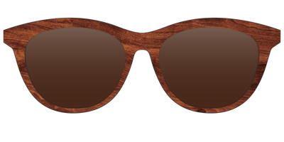 The Polarized Woodgrain Sun Top - Front Top Thumbnail - Pair Eyewear