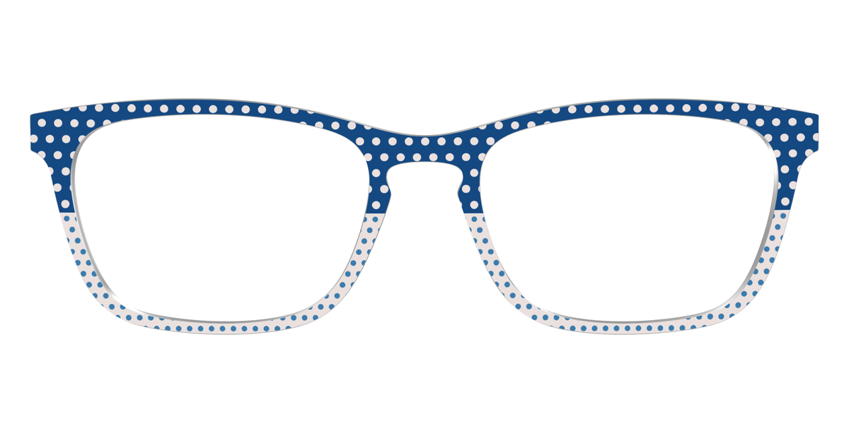 The Aegean Polka Dot Print Mix - Front Top Image - Pair Eyewear