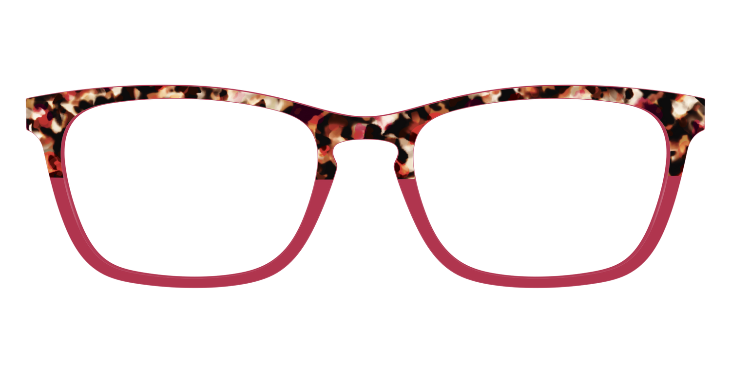 The Auburn Tortoise Crystal Split - Front Top Image - Pair Eyewear