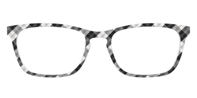 The B&W Plaid - Front Top Thumbnail - Pair Eyewear