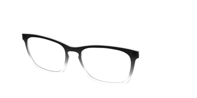 The Black Gradient Crystal - Angle Top Thumbnail - Pair Eyewear