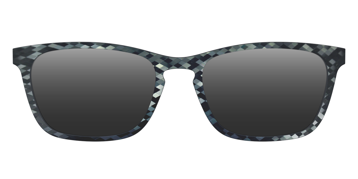 The Polarized Black Prism Sun Top - Front Top Image - Pair Eyewear