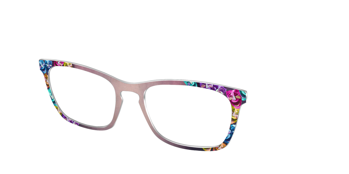 The Comedy Masks - Angle Top Image - Pair Eyewear