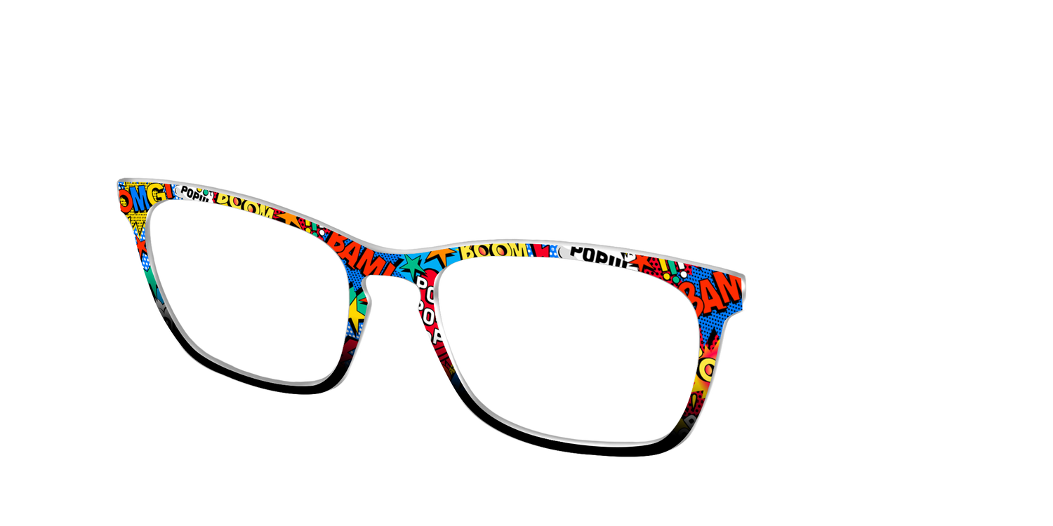 The Comic Strip - Angle Top Image - Pair Eyewear