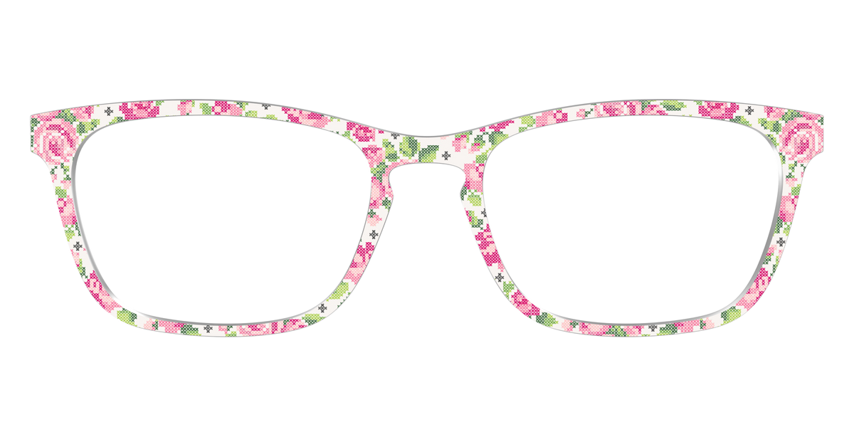 The Cross-Stitch Petals - Front Top Image - Pair Eyewear
