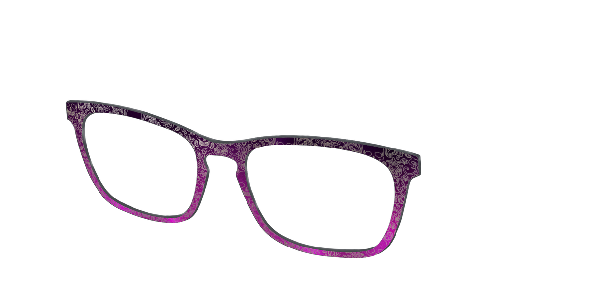 The Dark Romance Foil Damask - Angle Top Image - Pair Eyewear