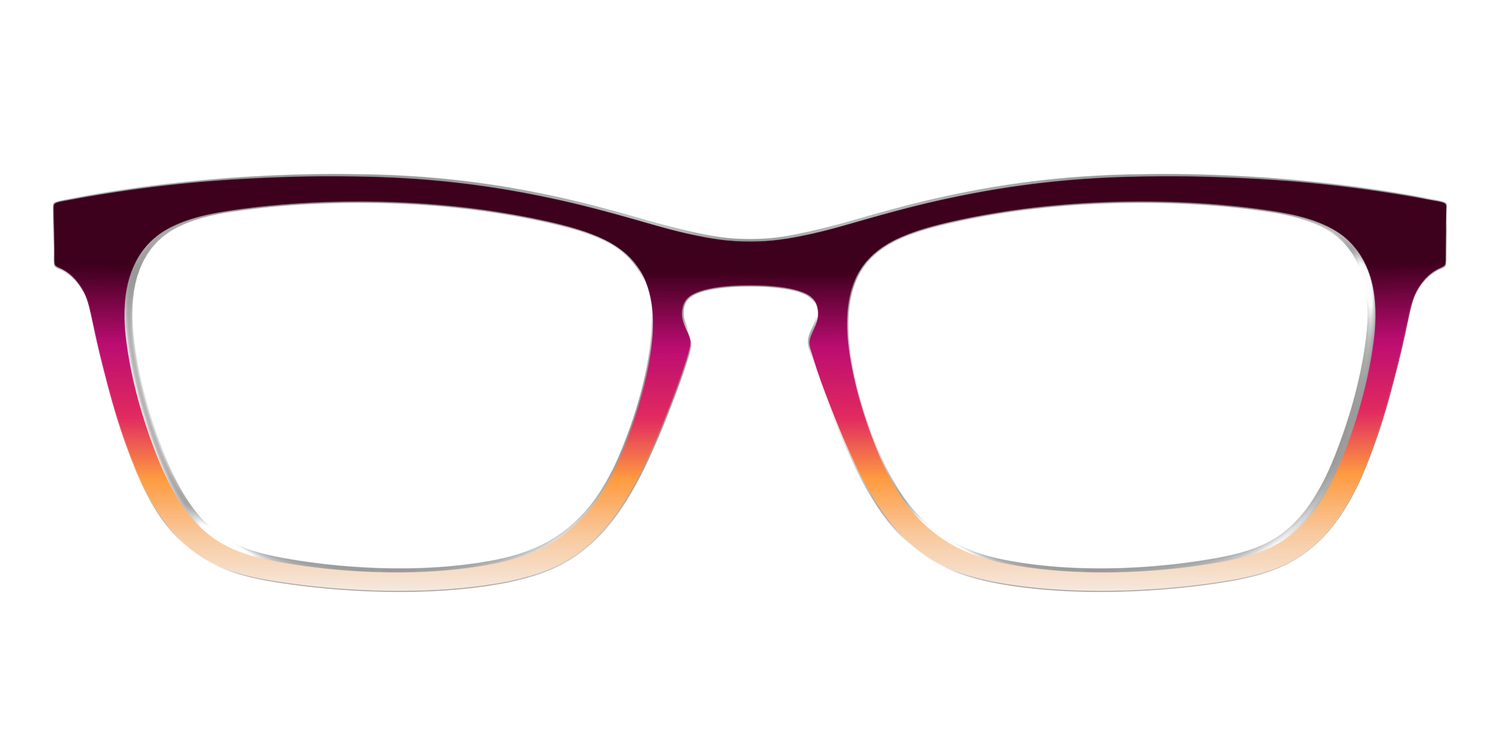 The Ember Gradient - Front Top Image - Pair Eyewear