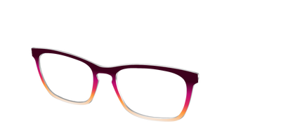 The Ember Gradient - Angle Top Thumbnail - Pair Eyewear