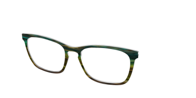 The Emerald Gradient Horn - Angle Top Thumbnail - Pair Eyewear
