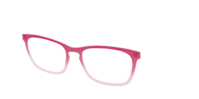 The Flamingo to Blush Gradient Crystal - Angle Top Thumbnail - Pair Eyewear